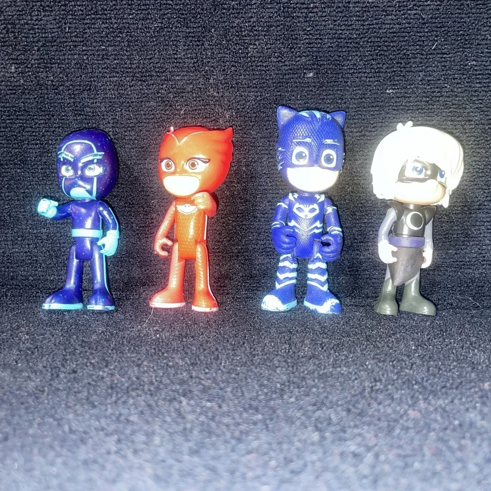4 PJ Masks Posable 3